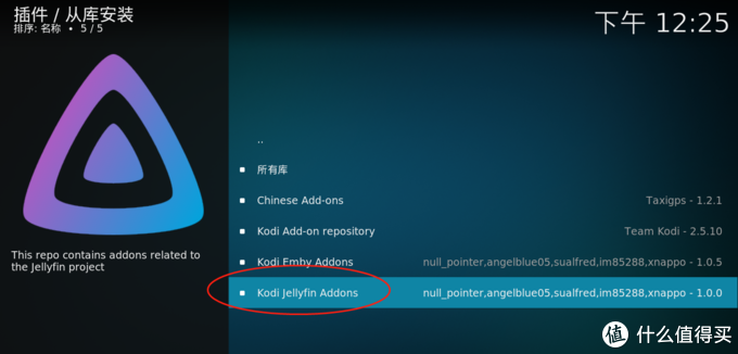 安卓TV端Kodi部署Jellyfin，使用Jellyfin打造最强媒体中心