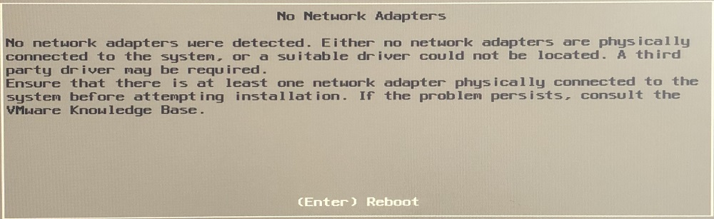 ESXI 添加网卡驱动并生成新的ISO镜像