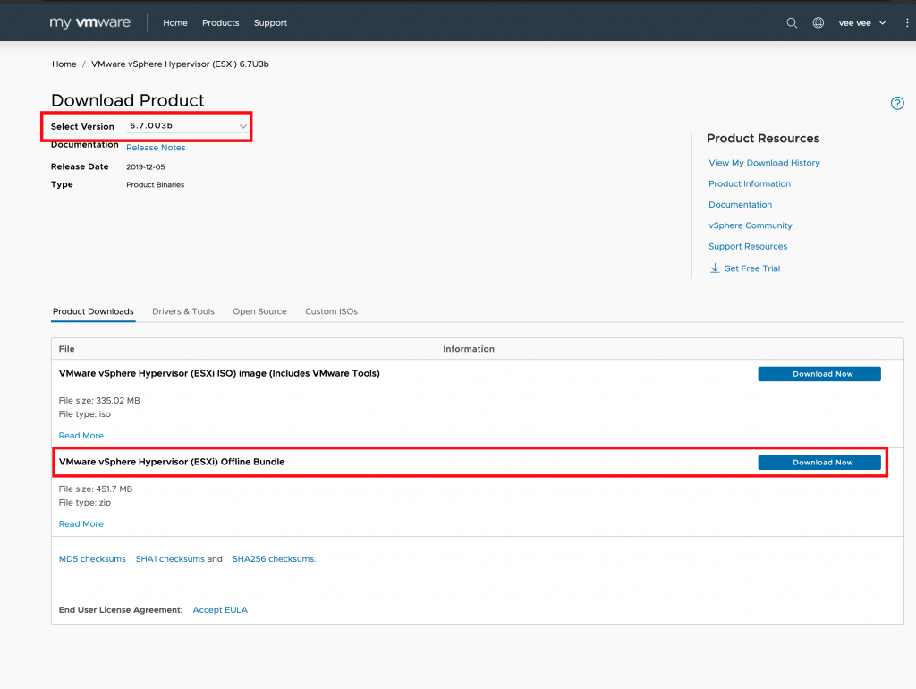 超详细--ESXI6.7-7.0最新版本如何封装网卡驱动补丁