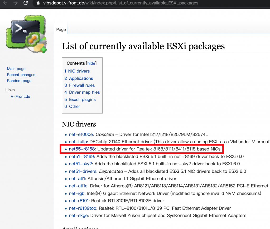超详细--ESXI6.7-7.0最新版本如何封装网卡驱动补丁