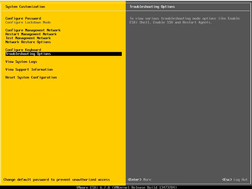 ESXI6.7取消管理口的网卡直通的教程