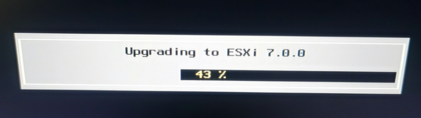 安装VMware vSphere（ESXI）7.0 需要注意的事项