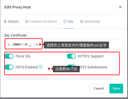 Unraid--Rocket.chat配置反向代理SSL方法