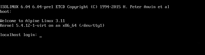 Alpine Linux 系统安装教程