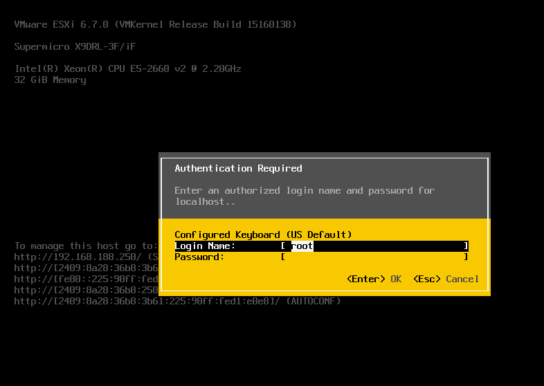 ESXI 6.7修改网页WEB登陆端口号方法教程
